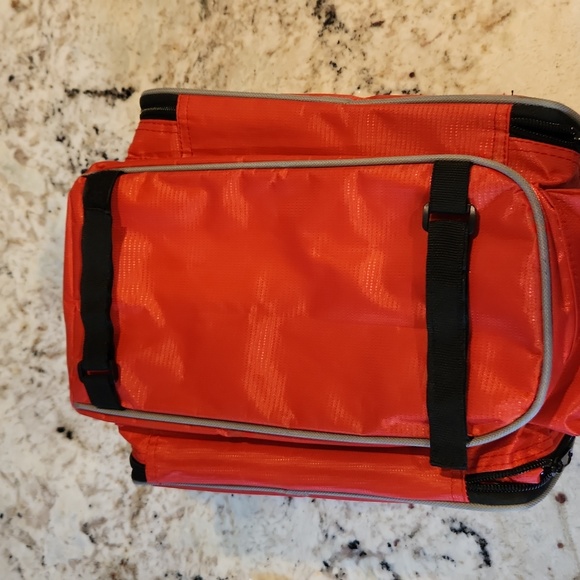 Tancendes Red Nylon Rear Bike Bag - Picture 13 of 13